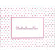Sweet Mini Dot Petite Folded Note Cards - Letterpress Image 1 of 3